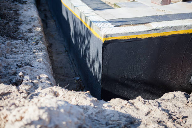 Residential Foundation Crack Repair installation at a Warren, IN home by SJ Waterproofing Pros